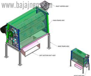 Cotton Seed Delinting Machine