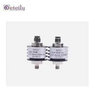 10W 0-3000MHz Frequency 10W Coaxial Fixed 30dBi Female To Male Dc-6ghz Dc-3ghz Attenuator