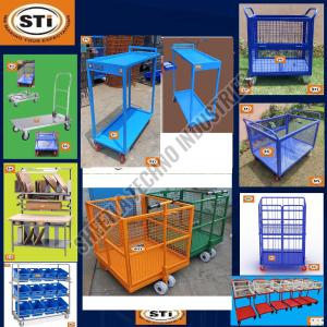 Mild Steel Luggage Trolley