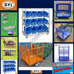 Material Handling Trolley Cart
