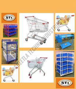 Material Handling Trolley Cart