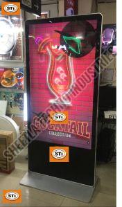 advertising led display screen standee