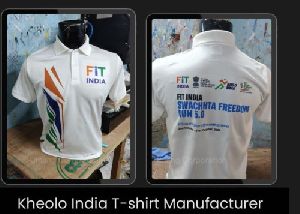 Fit India Khelo India Freedom Run T-shirt