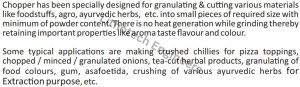 Chilli Flakes Machine - Chopper
