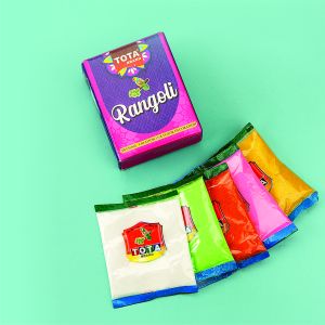 TOTA Rangoli Color Powder 80g box