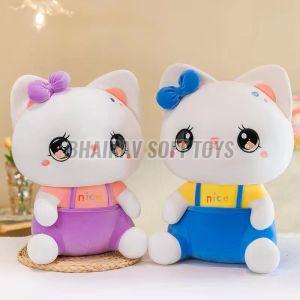 55 cm Bow Cat Stuffed Toy