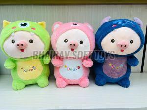 55 cm Cap Wear Pig Stuffed Toy