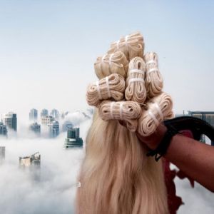 BLEACHED 613 BLONDE WEFT HUMAN HAIR