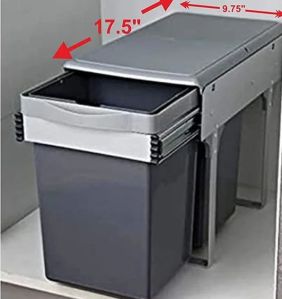 Double Drawer Dustbin