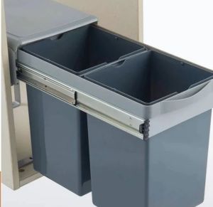 Double Drawer Dustbin