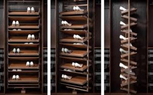 Mocha Revolving Shoe Rack 12 Layer