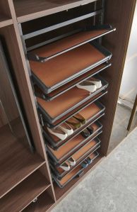 Mocha Revolving Shoe Rack 12 Layer