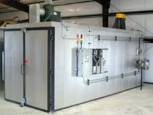 Gas Fired Powder Coating Oven