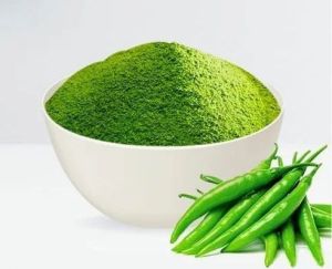 Dehydrated Green Chilli Powder