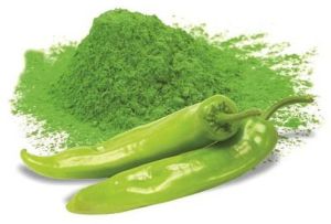 Dehydrated Green Chilli Powder