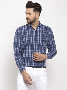 Mens Formal Check Shirt