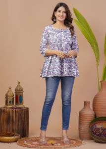 Fabulous Short Kurti Printed