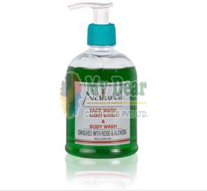 NATURAL THE ESSENCE OF NATURE HAND/FACE/BODY WASH 480 ML.