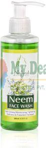 NATURAL THE ESSENCE OF NATURE NEEM FACE WASH 200 ML.