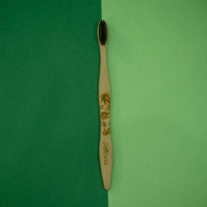 Soft Brown Eco Friendly Bamboo Toothbrush