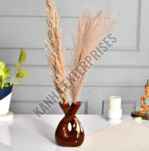 Home Decor Brown Ceramic Flower Pot