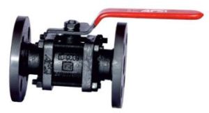 ISI Marked Flanged End Cast Iron Ball Valve