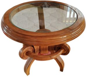 Wooden Round Center Table