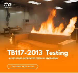 TB117-2013 Testing (Upholstered Furniture Flammability Test)