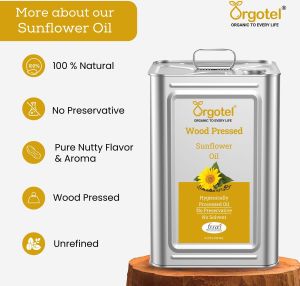 cold pressed sunflower oil