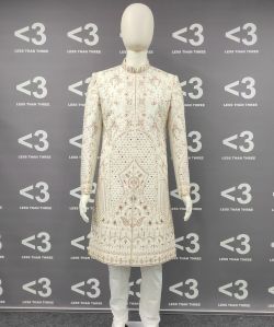 Classic Collection Unstitched Embroidered Sherwani Fabric