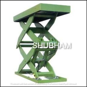 Pit Mounted Scissor Lift Table