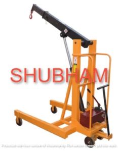 Manual Mobile Floor Crane