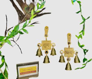 Brass Decorative Shubh Labh Door Hanging