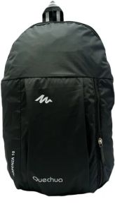 Black Canvas Backpack