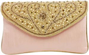 Esmoda Casual Pink Clutch Bags