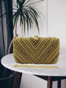 Fancy Velvet Clutch Bag