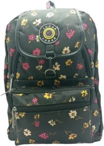 Girls Printed Nylon Backpack