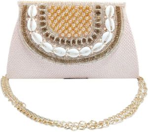 Pink Resin Clutch Bag