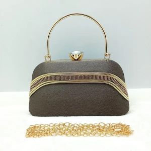 Women Velvet Clutch Bag