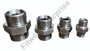 Stainless Steel Hex Nipple