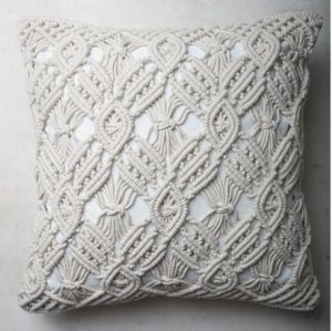 Macrame Cushion Cover