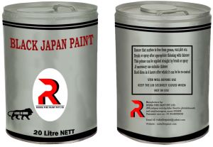 Black Japan Paint
