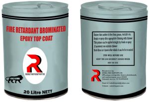 Brominated Fire Retardant Coatings