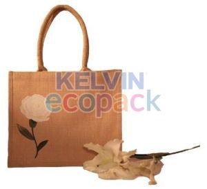 12 x 14 x 6 Inch Jute Shopping Bag