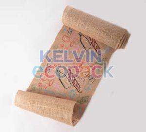 Printed Jute Table Runner