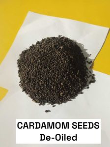 Black Cardamom De-Oiled Seeds