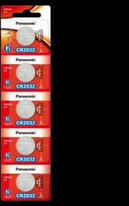 PANASONIC CR2016 Lithium Coin Batteries CR-2016/5BE