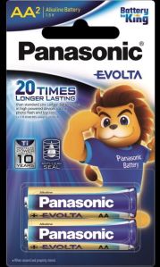 Panasonic EVOLTA Premium Alkaline Batteries LR6EGDG