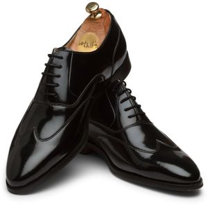 CHAUVINIST-PATENT BLACK Gents Shoes