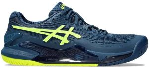 Blue Asics Gel Resolution 9 Men Shoe